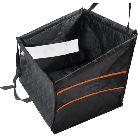 Hundesitz Auto Rückbank faltbar mit Sicherheitsgurt, wasserdicht (1/5)