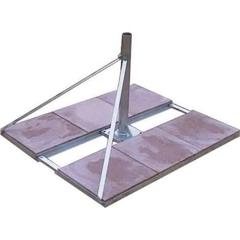 Support ROOF PALETTE OPTEX D.60 - 1270 x 1520 mm - Pour 6 DALLES 500 x 500 mm