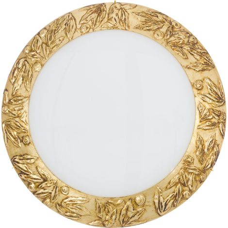 Kolarz SERENA Plafonnier décoratif en verre 3 lumières or 24 carats (1/2)