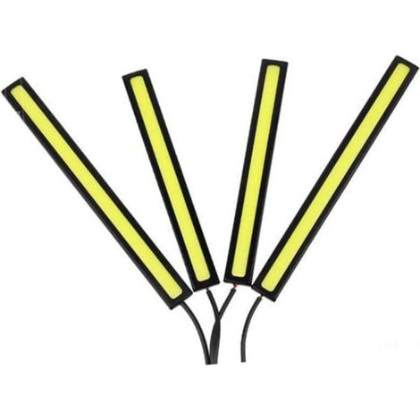 Ciieeo 2pièces Feux Jour Led Phares Drl Cob Haute Puissance (1/2)