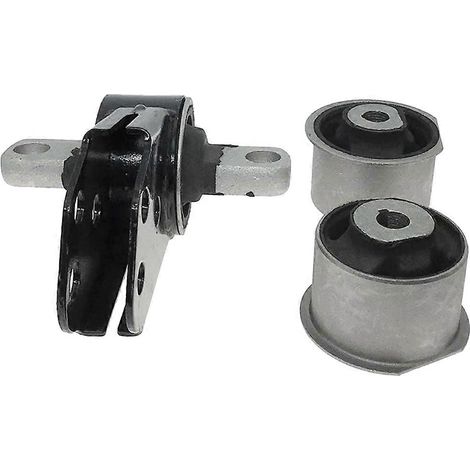 1 jeu de silentblocs de différentiel avant et d'essieu pour Jeep Grand Cherokee 2005-2010, référence 52114354AA, 905-404 et 905-405 (1/5)