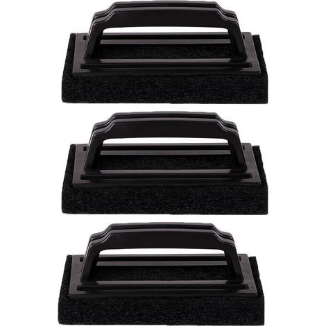 3 Pièces Brosse Plancha, Brosse Grille Barbecue, Brosse Barbecue, Kit de Nettoyage 3 Pièces pour Barbecue, Convient pour La Cuisine, Barbecue Extérieur Grill Nettoyage Taches (1/5)