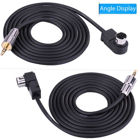 Adaptateur audio AUX pour voiture, câble de 1,5 m, lecteur CD KCA-121B, références 9855 105 177 9887 (1/5)