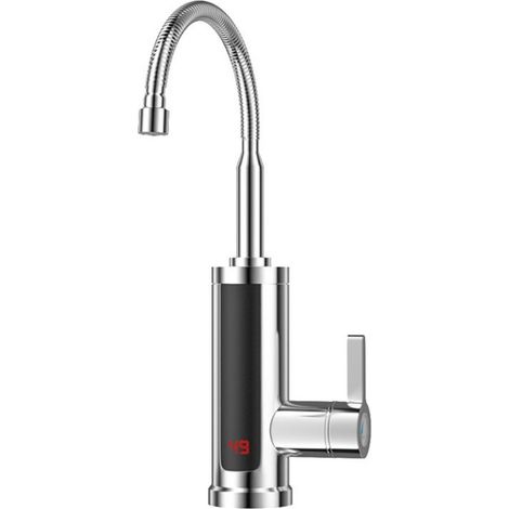 Robinet d'eau chaude instantané sous évier, chauffe-eau rapide en 5 secondes, bec pivotant 360 degrés, cuisine moderne et pratique (1/5)