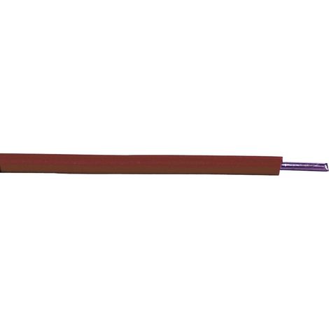 Fil H07vu Marron 2,5mm² C100m