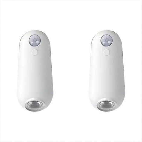 LED-Nachtlicht mit Bewegungsmelder für Badezimmer, Toilette und Treppenhaus, 8 Farben, kabellos, wiederaufladbar, wasserdicht. (1/5)