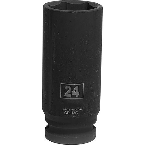 Douille pour clé à choc Hexagonal, 24.0mm Carré 1/2 pouce ( Prix pour 1 )