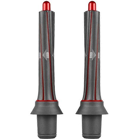 Accessoire de sèche-cheveux pour boucler, embout de bouclage automatique pour cheveux rouges--