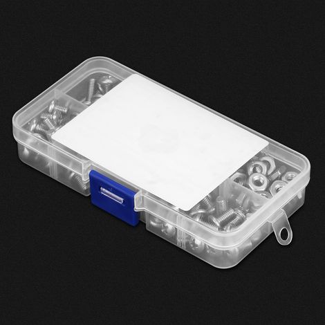Kit de 140 vis à tête cylindrique cylindrique PH en acier inoxydable 304, n° 10-32. (1/5)