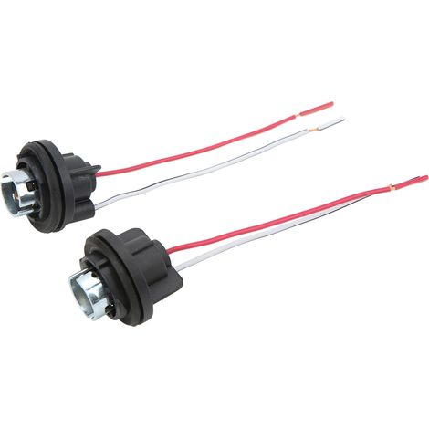 2x Embase de Feu Arrière Fiable et Durable pour Vélo - Connecteur Compact Léger pour Phare, Remplacement Facile (1/5)