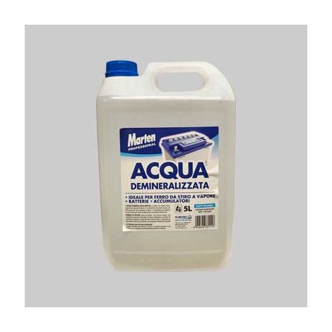 ACQUA DEMINERALIZZATA 5 lt
