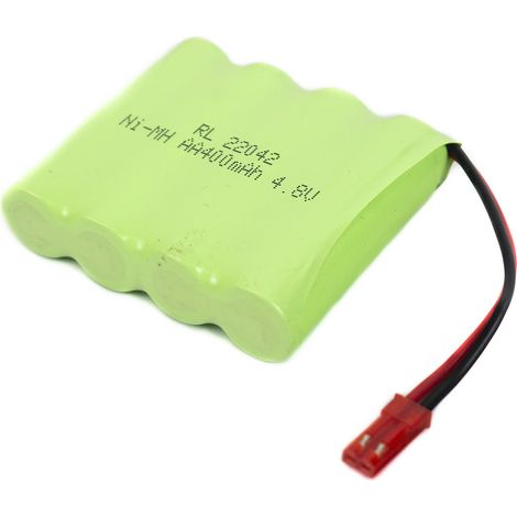 Ni-MH-Akku 400 mAh 4,8 V JST-Stecker rot (1/4)