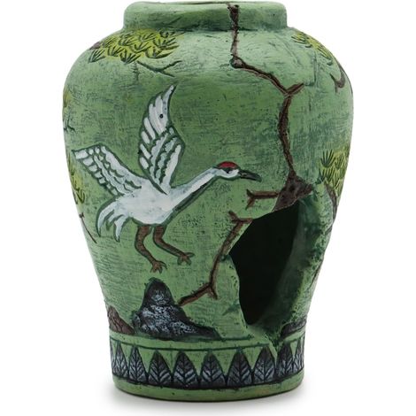 Vase avec des Cygnes pour Aquariophilie Taille S (1/5)