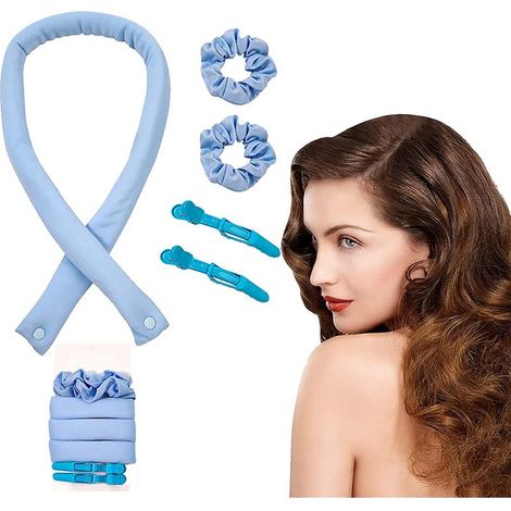 bigoudis flexibles, boucles sans chaleur, diamètre des boucles sans chaleur (1/5)