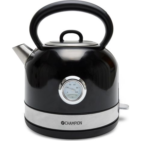 Wasserkocher retro 17l vk401 schwarz