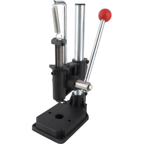 Petite presse manuelle poinçonneuse perforateur de trou en cuir outil de poinçonnage de découpe pour bricolage trous artisanaux avec mandrin de forage (1/3)