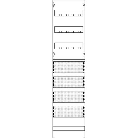 1MMC33 Panneau Médias combi 7R 2CPX037466R9999 ABB D737466 (1/2)