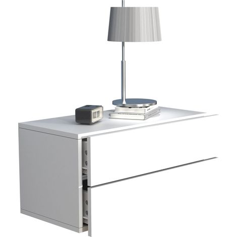 Muro de madera colgante de la mesita de noche Usal L 60 cm 30x60x32 - VCM (1/2)
