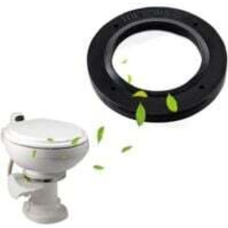Ersatzdichtung für Dometic 110 und 210 Toiletten, Flanschdichtungssatz 385311267, Wohnmobil-Toilettenzubehör, Gummidichtungsring mit Schaumstoffring