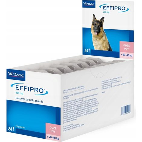 VIRBAC EFFIPRO solución tópica para perros grandes 24x268mg (1/2)