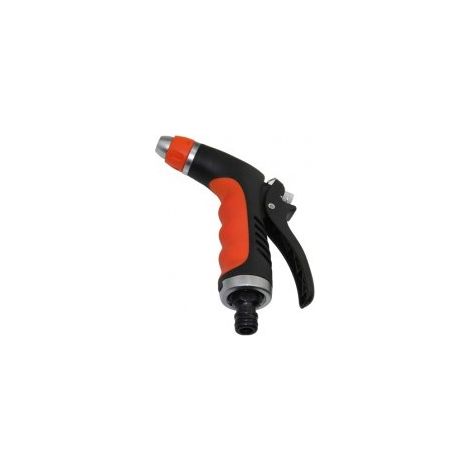 PISTOLA PARA MANGUERA METALICA CON CHORRO PULSADOR