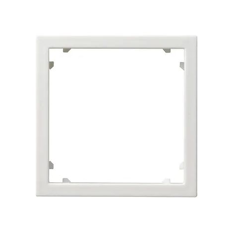 Gira Telaio adattatore quadr. 45 x 45 mm System 55 Rianeweiß [028303], 0283 03