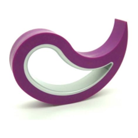 FERMAPORTA UNIVERSALE IN GOMMA STOPPY - VIOLA