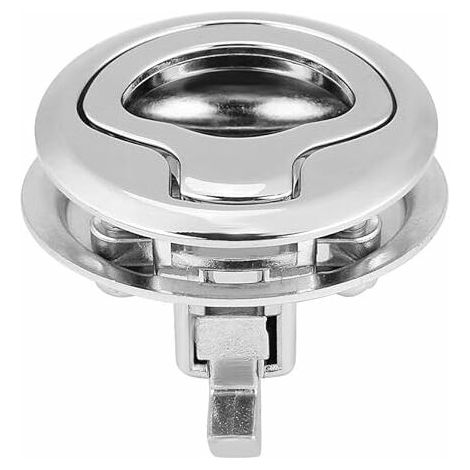 Verrou plat en acier inoxydable - Verrou de poignée de meuble monobloc pour camping-car, bateau, caravane, piano à queue, armoire, élévateur