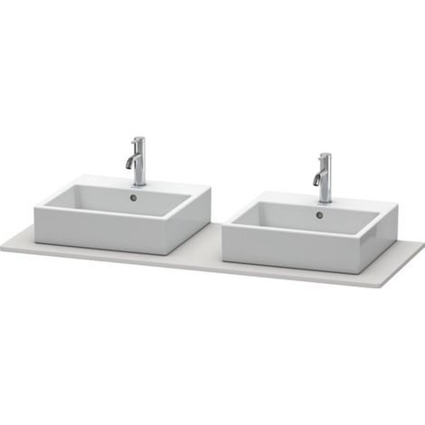 Console Duravit XSquare, 2 découpes, 1400x16x550mm, XS063GB3939, (1/3)
