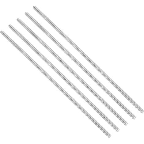 5Pcs 10-24 UNC Tige Filetée en Acier Inoxydable 304 200mm Longueur (1/5)