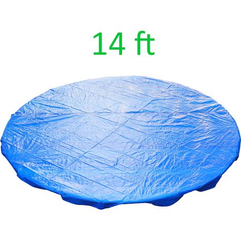Greenbay Garden Trampoline Rain Cover Weather Protection Cover Blue 14FT