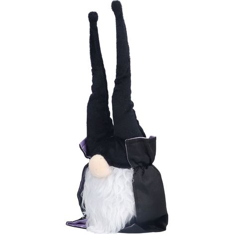Poupée Halloween Nain en Flanelle sans Visage - Décoration Fenêtre et Intérieur pour Fêtes (1/5)
