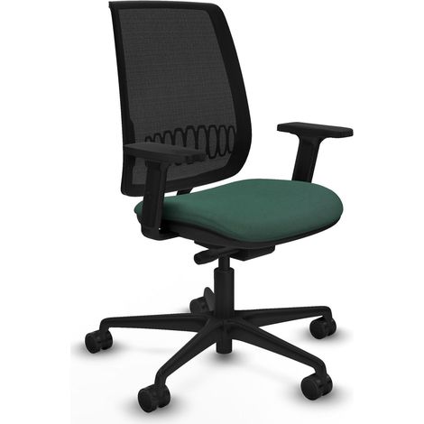 Chaise de bureau piqueras y crespo Alares noir mousse haute qualité (1/2)