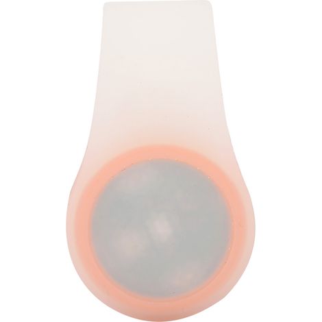 Sac à dos portable en silicone avec lampe de signalisation pour vélo de nuit et course à pied, lampe LED clignotante, pièces de vélo (1/5)