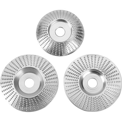 Jeu de 3 disques pour meuleuses d'angle, tungstène, diamètre intérieur 16 mm, argent (1/5)