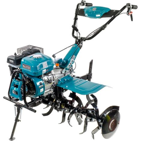 Könner & Söhnen – Motoculteur à essence 7,0 CV – Fraises forgées – Largeur de travail 108 cm – Profondeur de labourage 35 cm – Boîte de vitesses avec 2 vitesses avant (1/5)