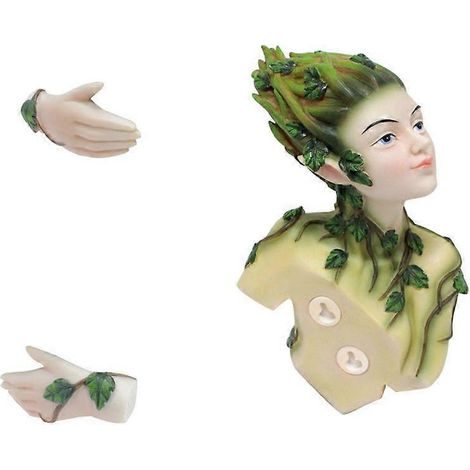Figurines en résine, sculptures de fées pour jardin extérieur, statues, décorations à suspendre aux arbres