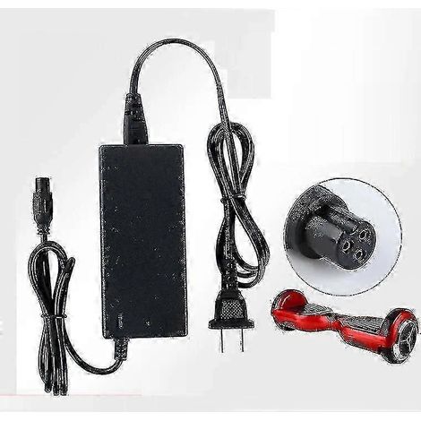 Chargeur de batterie 36V compatible avec les jouets à pédales et les voitures électriques pour enfants (1/2)