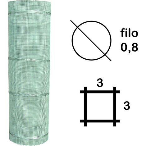 Tela Quadra Tipo Pesante 100 F. 13,95 Ca. Sidex 3 X 3 cm 0,8 Mt 30 kg
