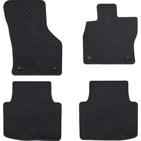 Car Mat 4 pcs Black suitable for Škoda SUPERB III / iV 2015-2023 vidaXL