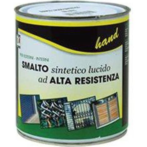 SMALTO A SOLVENTE HAND - NERO OPACO RAL 9011 LT 2,5 - 2 pezzi (1/4)