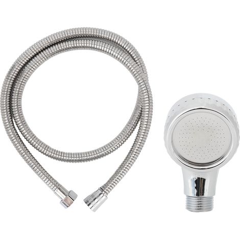 Kit de robinet pour shampooing avec flexible de 120 cm et tête de pulvérisation taille M pour salon (1/5)