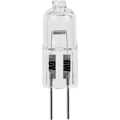 G4-Halogenlampe 6V/12V 20W dimmbar 2700K warmweiß 2-Pin-Sockel für Kronleuchter, Unterbauleuchten und Pendelleuchten
