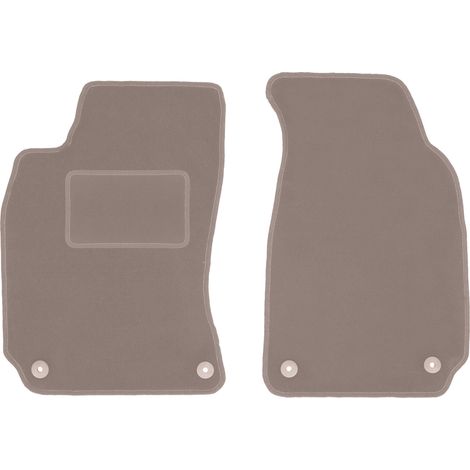 Tapis de sol avant pour : Volkswagen Passat B5 berline, break, variante (1996-2001) beige