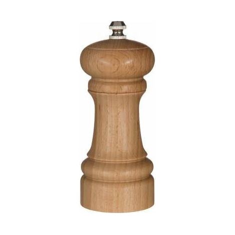 HANDMÜHLE 14,5 cm HOLZMECHANISMUS Keramik (1/4)