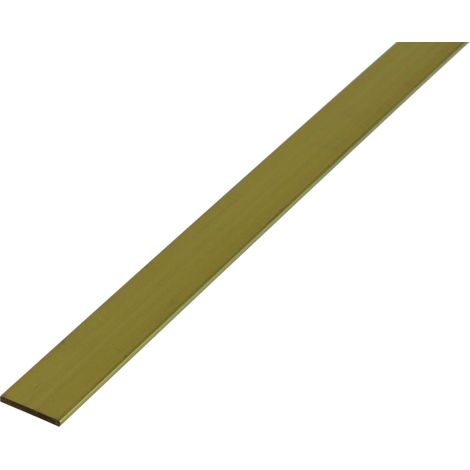 GAH-ALBERTS 470937 Barra Piatta, Ottone, 1000 x 20 mm