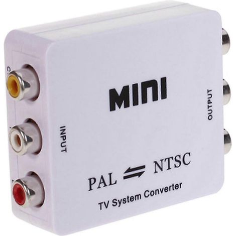 Adaptateur convertisseur de système TV double mode PAL/NTSC/SECAM vers PAL/NTSC (1/5)