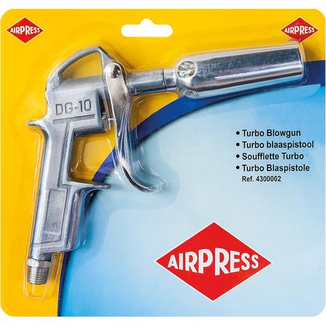 Pistola de aire airpress 4300002 presión 6 bar consumo 425 l/min