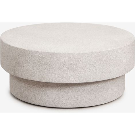 SKLUM Runder Couchtisch aus Zement Selara  Ø90 cm                                 