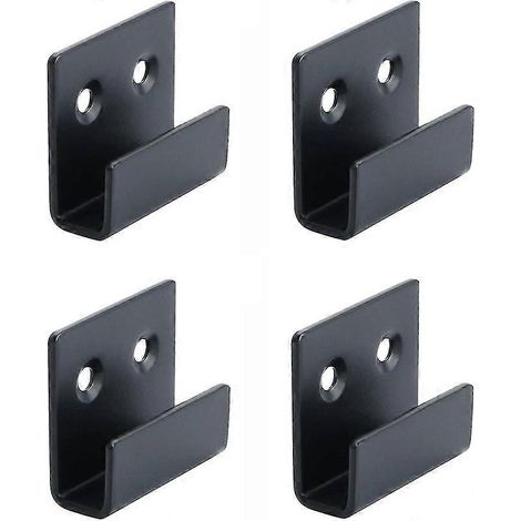 Crochets de rail en acier inoxydable, supports pour tableaux, pinces pour miroirs, kit de suspension pour miroirs, support robuste pour carrelage en céramique (6 pièces)-AquaForge (1/5)